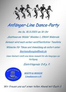 Read more about the article Unsere Anfänger-Party